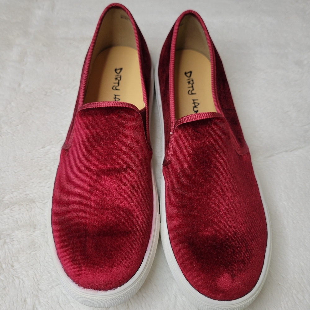 Dirty Laundry by Chinese Laundry Women's Franklin Merlot Sneaker Size 9,